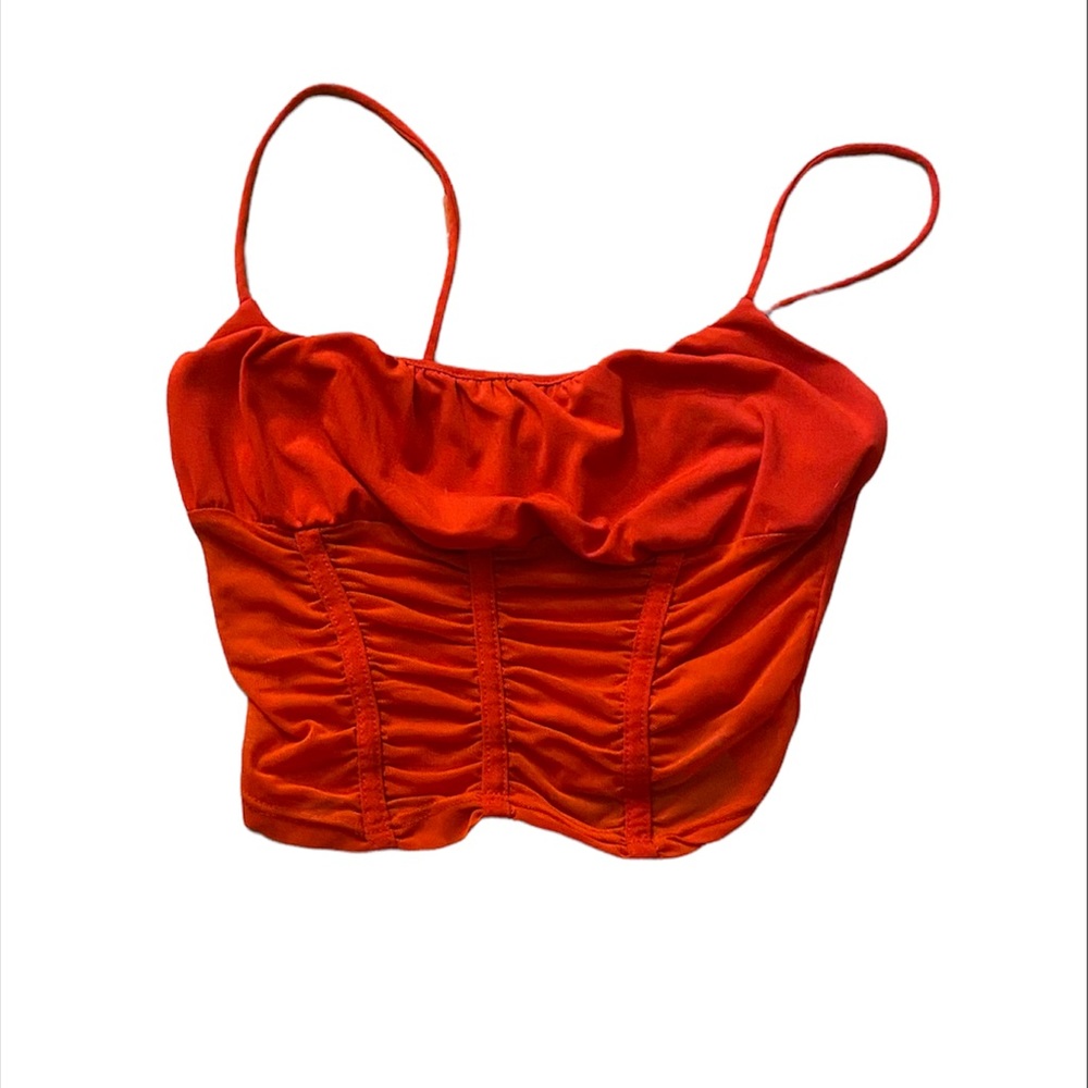 Red Corset top